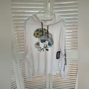 Tony Hawk Graphic Hooded Jersey Women's Size L